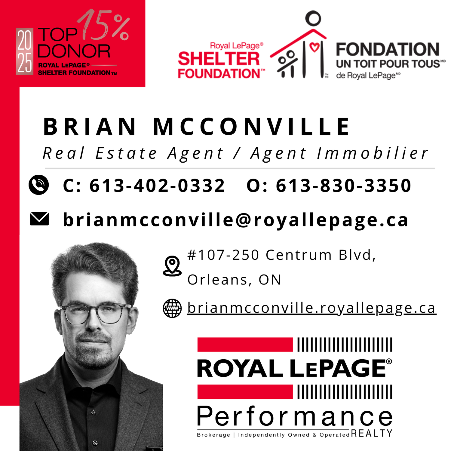 Brian McConville Royal LePage Performance Realty